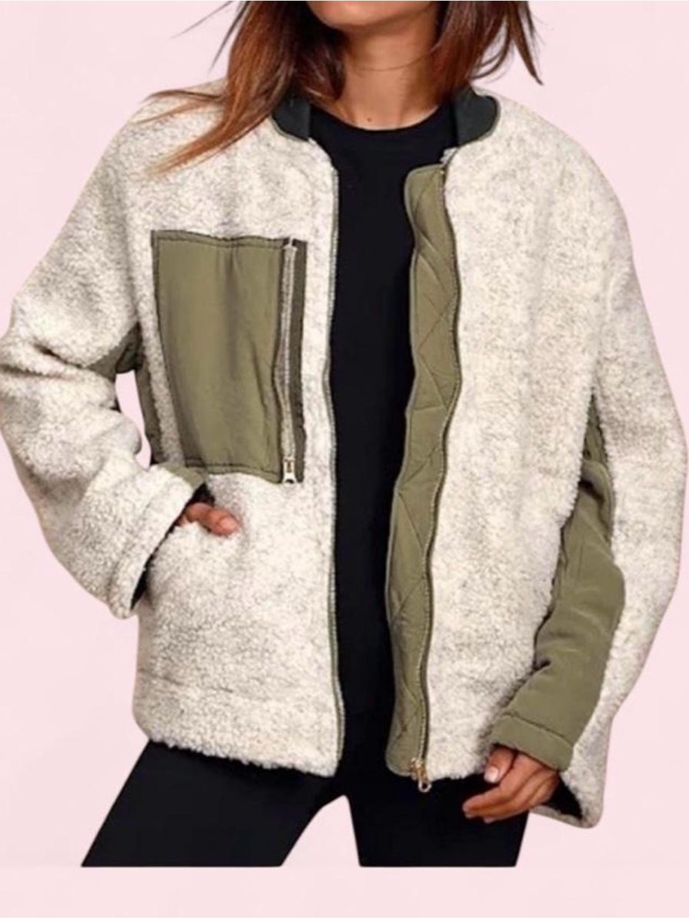 Free People Rivington Sherpa Jacket